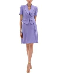 BGL - 2Pc Linen-Blend Blazer & Dress Set - Lyst