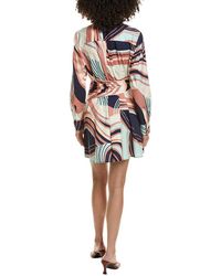 hutch one shoulder bow train dress Hutch One Shoulder Bow Train Dress