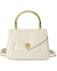 Tiffany & Fred Paris - Leather Top Handle Satchel - Lyst