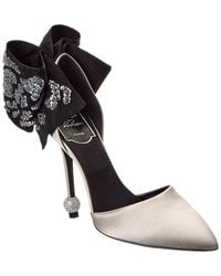 Roger Vivier - Papillon Satin Pump - Lyst