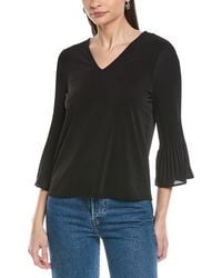 Cece - V-Neck Knit Top - Lyst