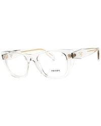 Prada - 0Pr A18V 52Mm Optical Frames - Lyst