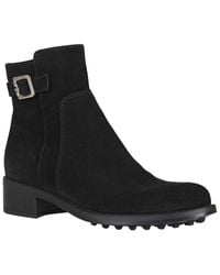 La Canadienne - Shelby Suede Bootie - Lyst