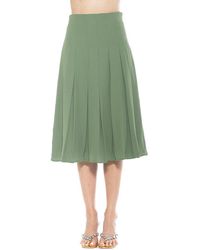 Alexia Admor - Shilo Midi-Length Pleated Skirt - Lyst