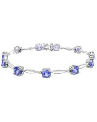 Gemstones - 5.94 Ct. Tw. Tanzanite Link Bracelet - Lyst