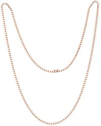 Diana M. Jewels Fine Jewelry 18k 18.20 Ct. Tw. Diamond Necklace - Metallic