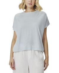 Splendid - Shirred T-Shirt - Lyst
