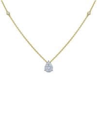 Diana M. Jewels - 14k 0.32 Ct. Tw. Diamond Necklace - Lyst