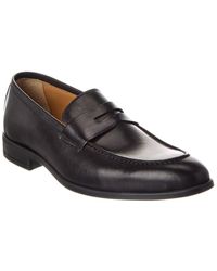 M by Bruno Magli - Ricci Leather Penny Loafer - Lyst