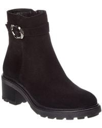 La Canadienne - Avon Suede Bootie - Lyst