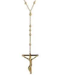Heritage Tiffany & Co. Tiffany & Co. 18k Rosary Necklace - Metallic