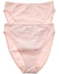 Natori - 2Pk Bliss Bare High Cut Brief - Lyst