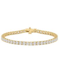 Lab Grown Diamonds - 14K 20.00 Ct. Tw. Lab-Grown Diamond Bracelet - Lyst