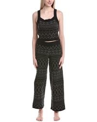 Sanctuary - 2Pc Crop Tank & Pant Pajama Set - Lyst
