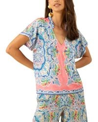 Hale Bob - Joelle Short Sleeve Top - Lyst