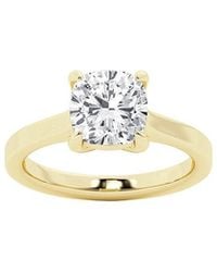 Lab Grown Diamonds - 14K 3.00 Ct. Tw. Lab-Grown Diamond Solitaire Engagement Ring - Lyst