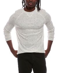 Autumn Cashmere - Thermal 100% Cashmere Crewneck Sweater - Lyst