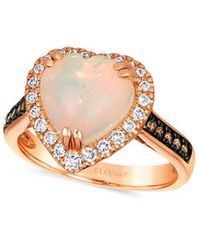 Le Vian - Neopolitan Opaltm 14k Rose Gold 2.23 Ct. Tw. Diamond & Opal Ring - Lyst