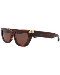 McQueen - Am0440Sa 53Mm Sunglasses - Lyst