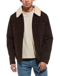 Ben Sherman - Sherpa Lined Corduroy Jacket - Lyst