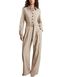 Reiss - Abigail Wool-Blend Tailored Jumpsuit - Lyst