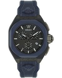 Versace - V-Legend Chrono Watch - Lyst