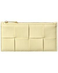 Bottega Veneta - Intrecciato Leather Card Case - Lyst