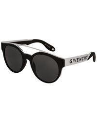 Givenchy Unisex Gv7017 50mm Sunglasses - Black