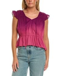 Velvet By Graham & Spencer - Kaia Sleeveless Woven Top - Lyst