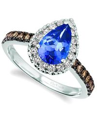 Le Vian - Le Vian 14k Vanilla Gold 1.70 Ct. Tw. Diamond & Tanzanite Ring - Lyst