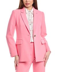 Anne Klein - Peak Lapel Jacket - Lyst