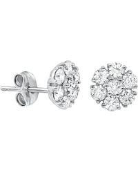 Diana M. Jewels . Fine Jewellery 18k 1.51 Ct. Tw. Diamond Studs - Metallic