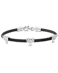 Gemstones - 0.05 Ct. Tw. Diamond Bangle - Lyst
