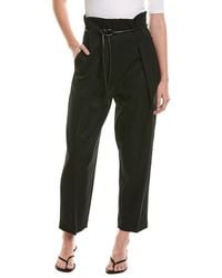 3.1 Phillip Lim - Wool Origami Pleat Pant & Belt - Lyst