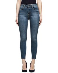 L'Agence - Marguerite High-rise Skinny Jean - Lyst
