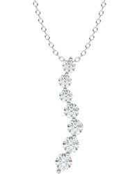 Diamond Select Cuts - 14K 2.00 Ct. Tw. Diamond Pendant Necklace - Lyst