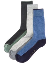 Ted Baker - 3Pk Dress Socks - Lyst