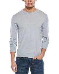 Eleventy - Wool Round Neck Sweater - Lyst