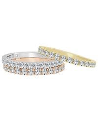 Sabrina Designs - 14K 0.72 Ct. Tw. Diamond Half-Eternity Ring - Lyst
