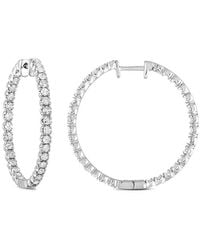 Amairah - 5.00 Ct. Tw. Lab-Grown Diamond Hoop Earring - Lyst