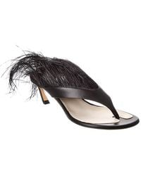 Lanvin - Swing Melodie 45 Leather Sandal - Lyst