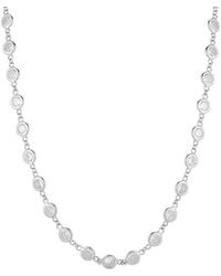 Sphera Milano - Plated Cz Necklace - Lyst