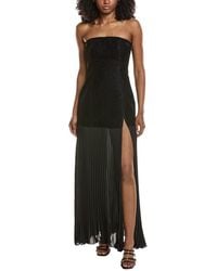 Toccin - Lina Strapless Sculpted Maxi Dress - Lyst