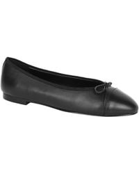 Tiffany & Fred Paris - Leather Ballet Flat - Lyst