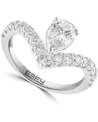 Effy Fine Jewelry - 14K 1.69 Ct. Tw. Lab-Grown Diamond Ring - Lyst