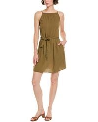 Bella Dahl - Smocked Waist Mini Dress - Lyst