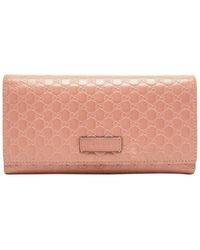 Gucci - Leather Microgucissima Flap Continental Wallet (Authentic Pre- Owned) - Lyst