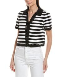 Ellen Tracy - Ric Rac Cardigan - Lyst