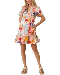 AMINA GLAM - Mini Dress - Lyst