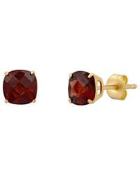 MaxColor - 14k 4.20 Ct. Tw. Garnet Studs - Lyst